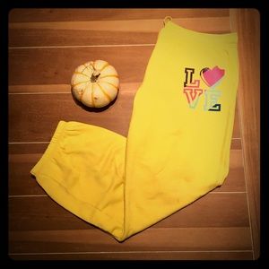 PINK by Victoria’s Secret Cropped Joggers in Med